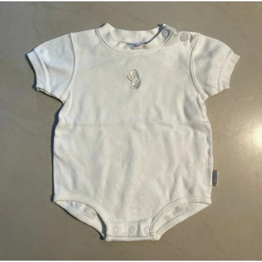McBaby White Top For Girls